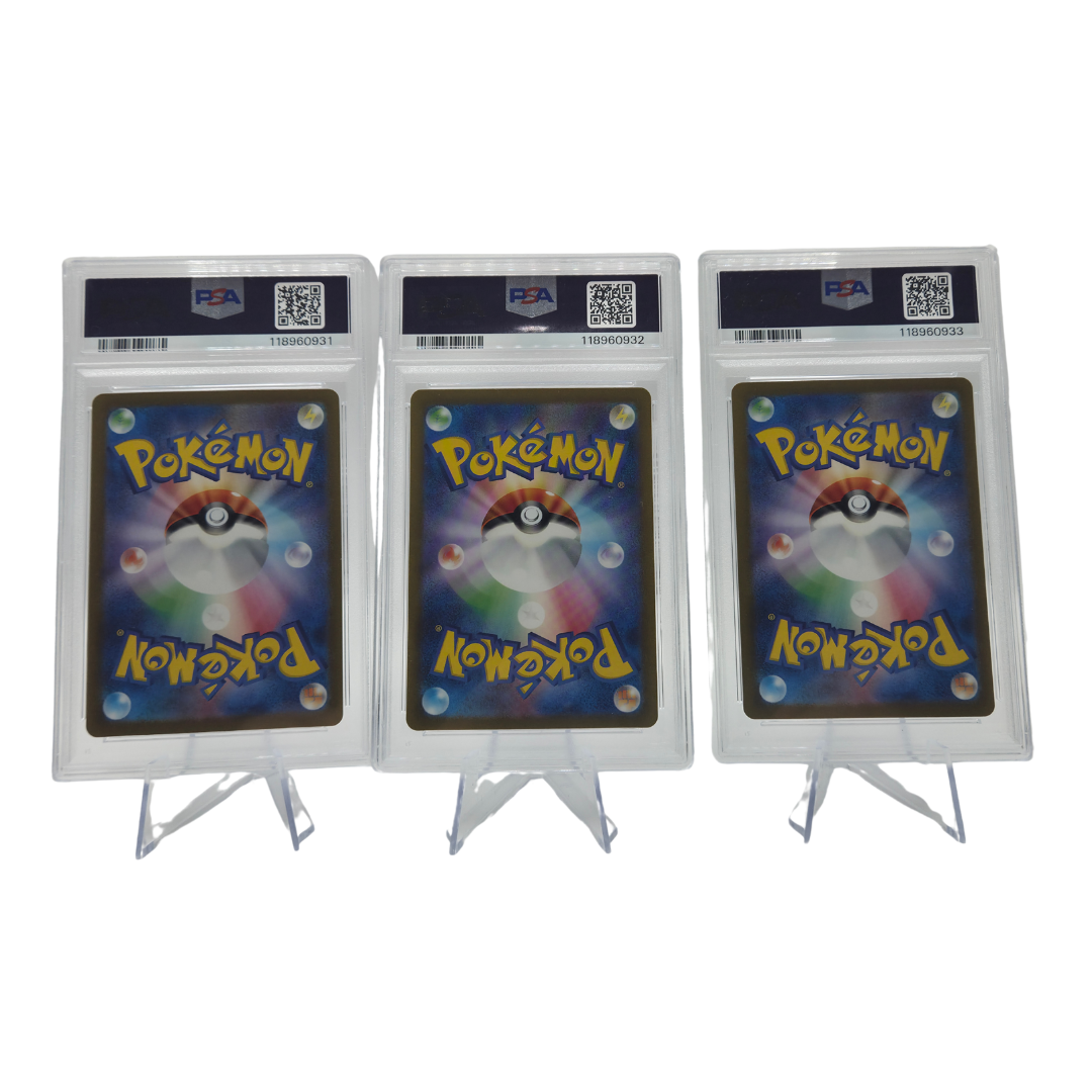 Pokémon - PSA 10 Gem Mint - 3er Bundle (Squirtle CLK 001/032, Wartortle CLK 002/032, Blastoise CLK 003/032) (JPN)