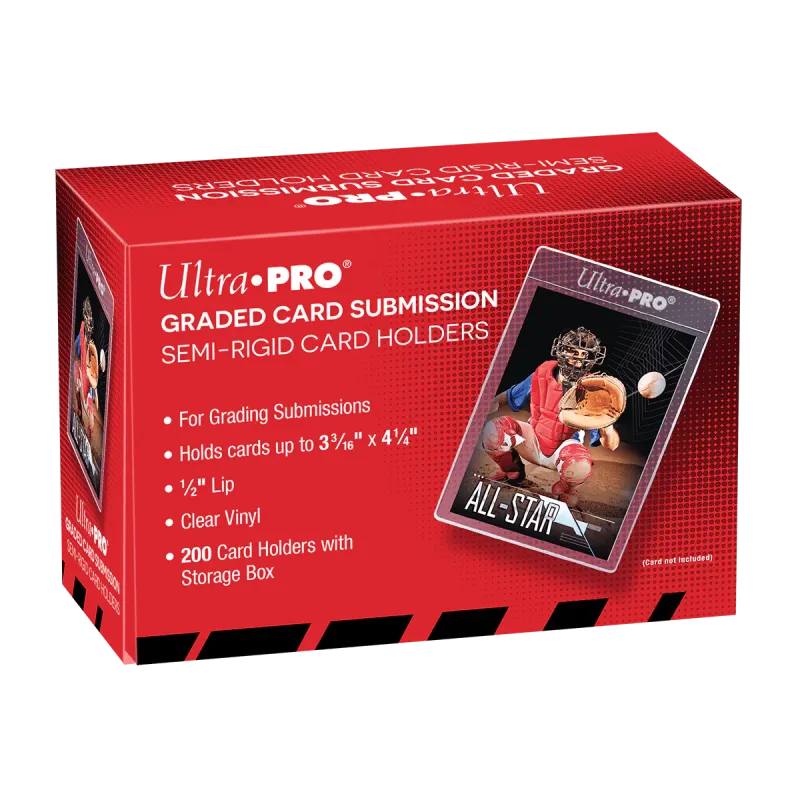 Ultra Pro - 1/2" Graded Card Submission Semi-Rigid Card Holders