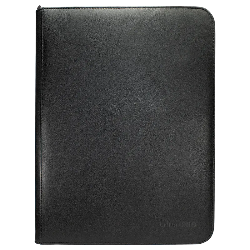 Ultra Pro - Vivid 9-Pocket Zippered PRO-Binder Black