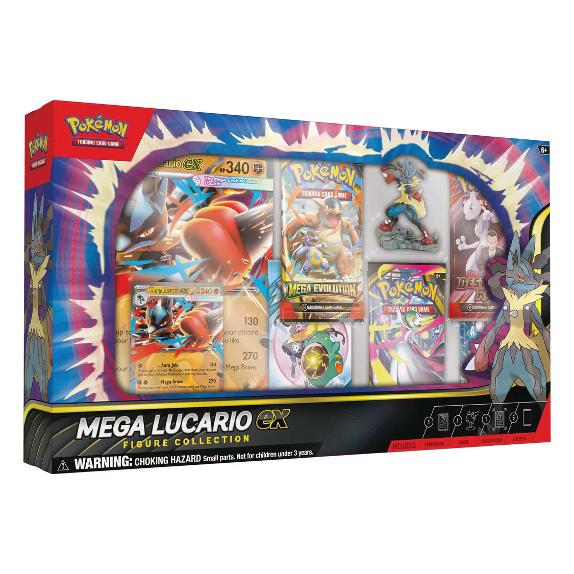 Pokémon - Mega Evolution - Mega Lucario ex Figure Collection (EN)