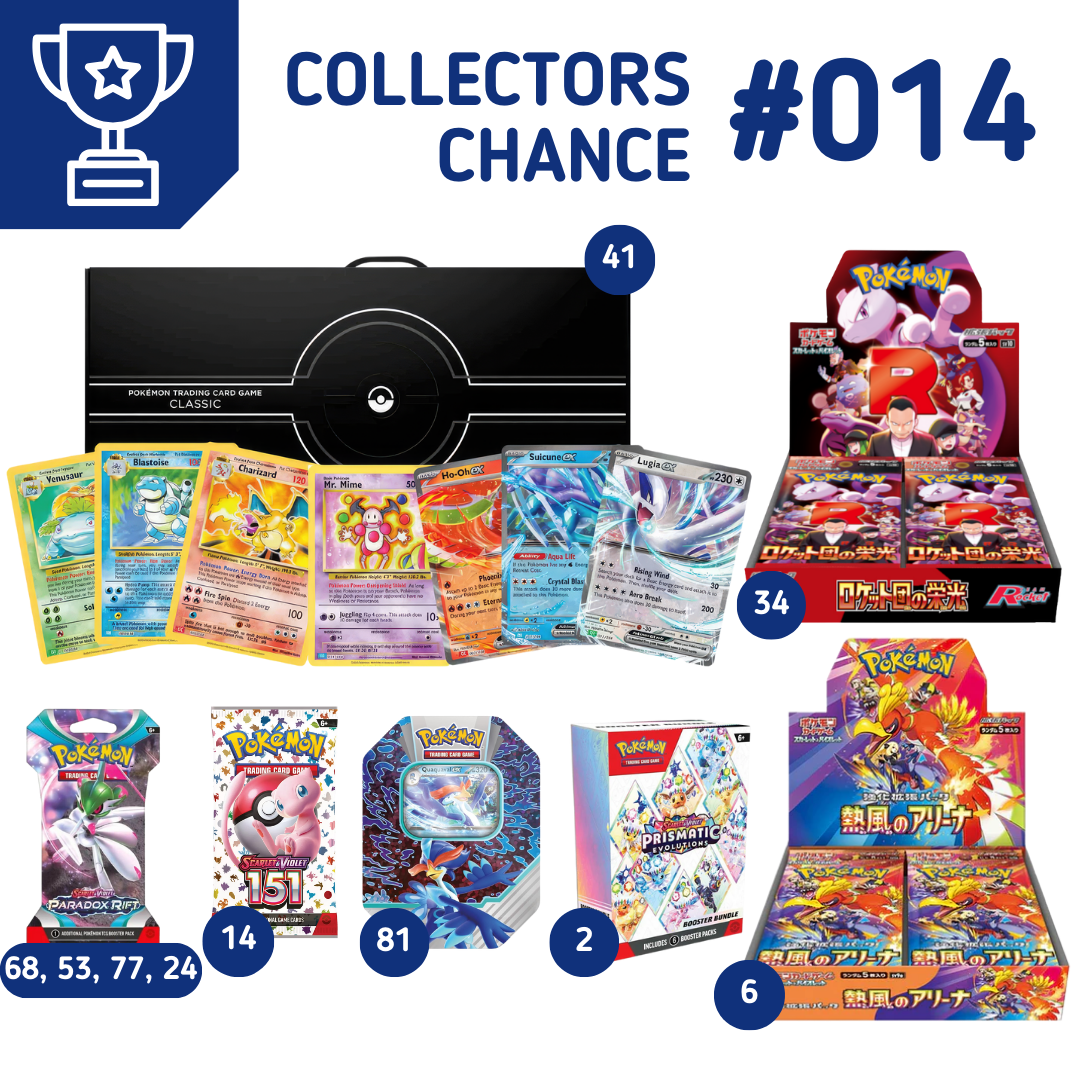 Collector's Chance #014 Pokémon TCG Classic Collection Winners