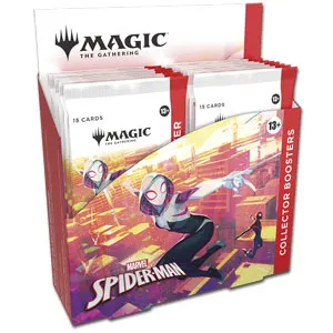 Magic: The Gathering Marvel's Spider-Man Collector Booster Display