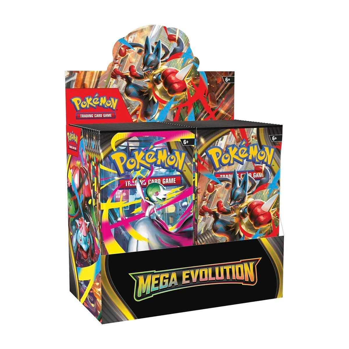 Pokémon Mega Evolution Booster Display