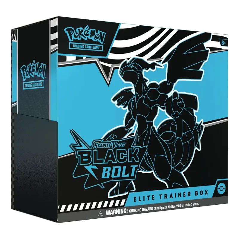 Pokémon Scarlet & Violet Black Bolt Elite Trainer Box Englisch