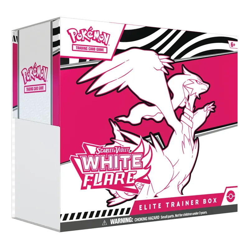 Pokémon Scarlet & Violet White Flare Elite Trainer Box Englisch