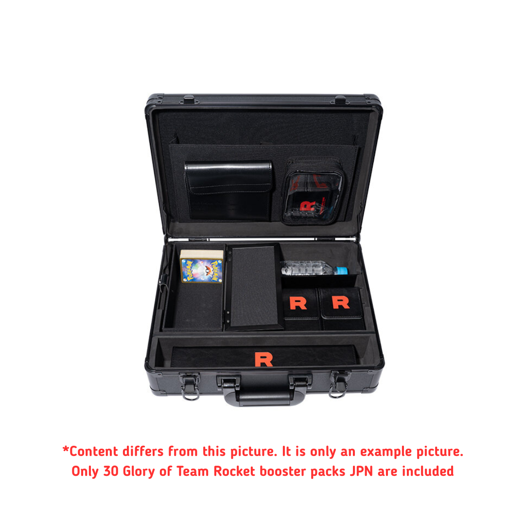 Pokémon Scarlet & Violet Glory of Team Rocket Aktenkoffer Content