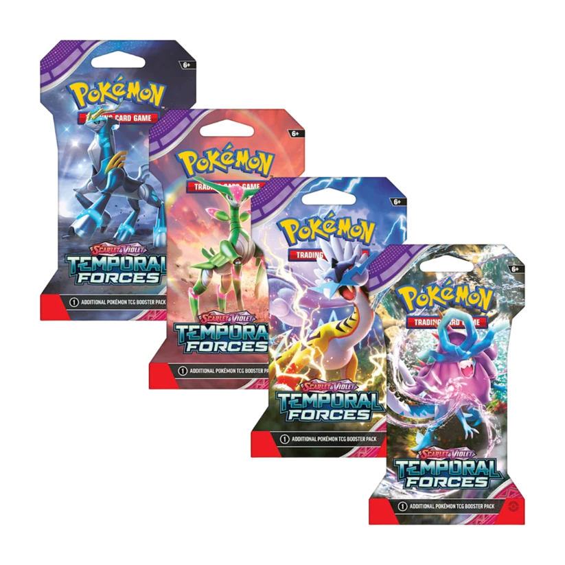Pokémon Scarlet & Violet Temporal Forces Sleeved Booster Pack