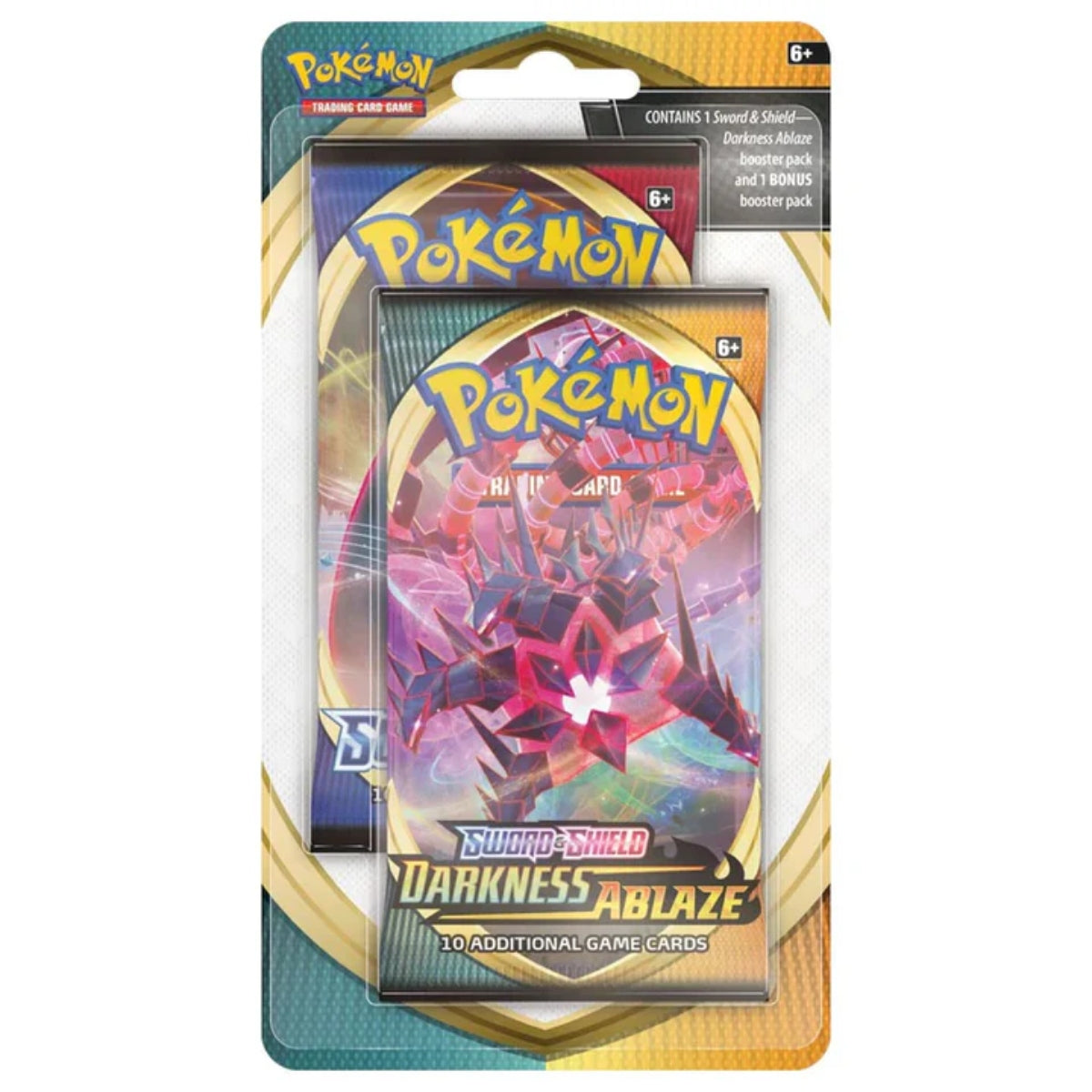 Pokémon - Sword & Shield - Darkness Ablaze 2-Pack Booster Blister (EN)