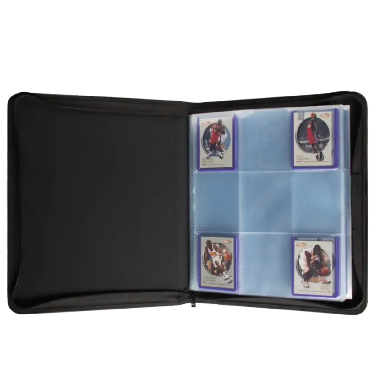 Ultra Pro - 9-Pocket Zippered Toploader Premium PRO-Binder Black