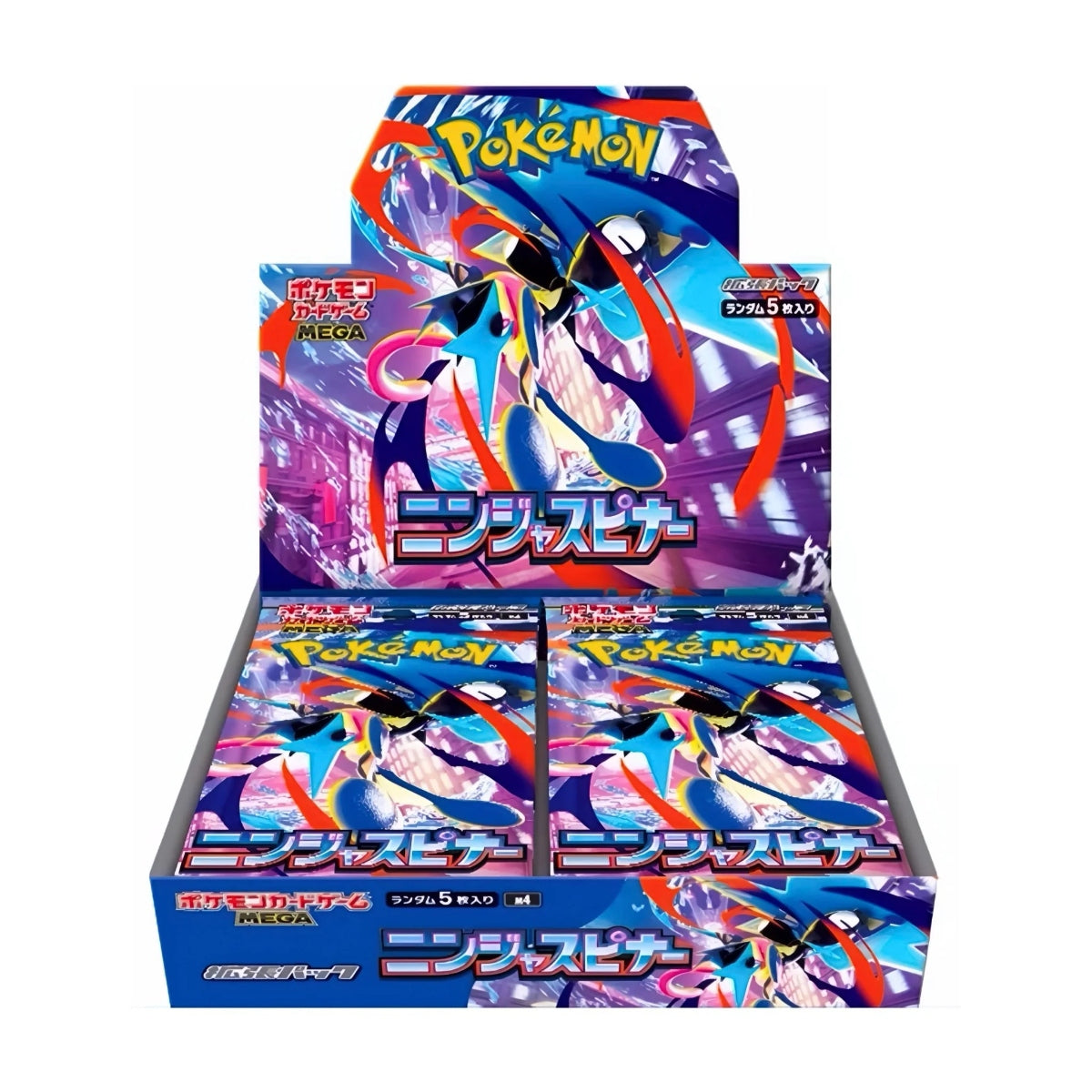 Pokémon - Mega Evolution - Ninja Spinner Booster Display (JPN)