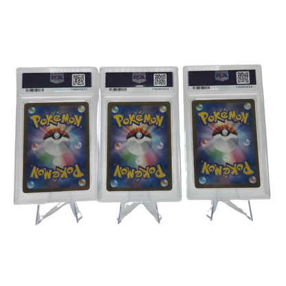 Pokémon - PSA 10 Gem Mint - 3er Bundle (Squirtle CLK 001/032, Wartortle CLK 002/032, Blastoise CLK 003/032) (JPN)