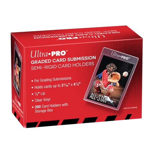 Ultra Pro - 1/2" Graded Card Submission Semi-Rigid Card Holders