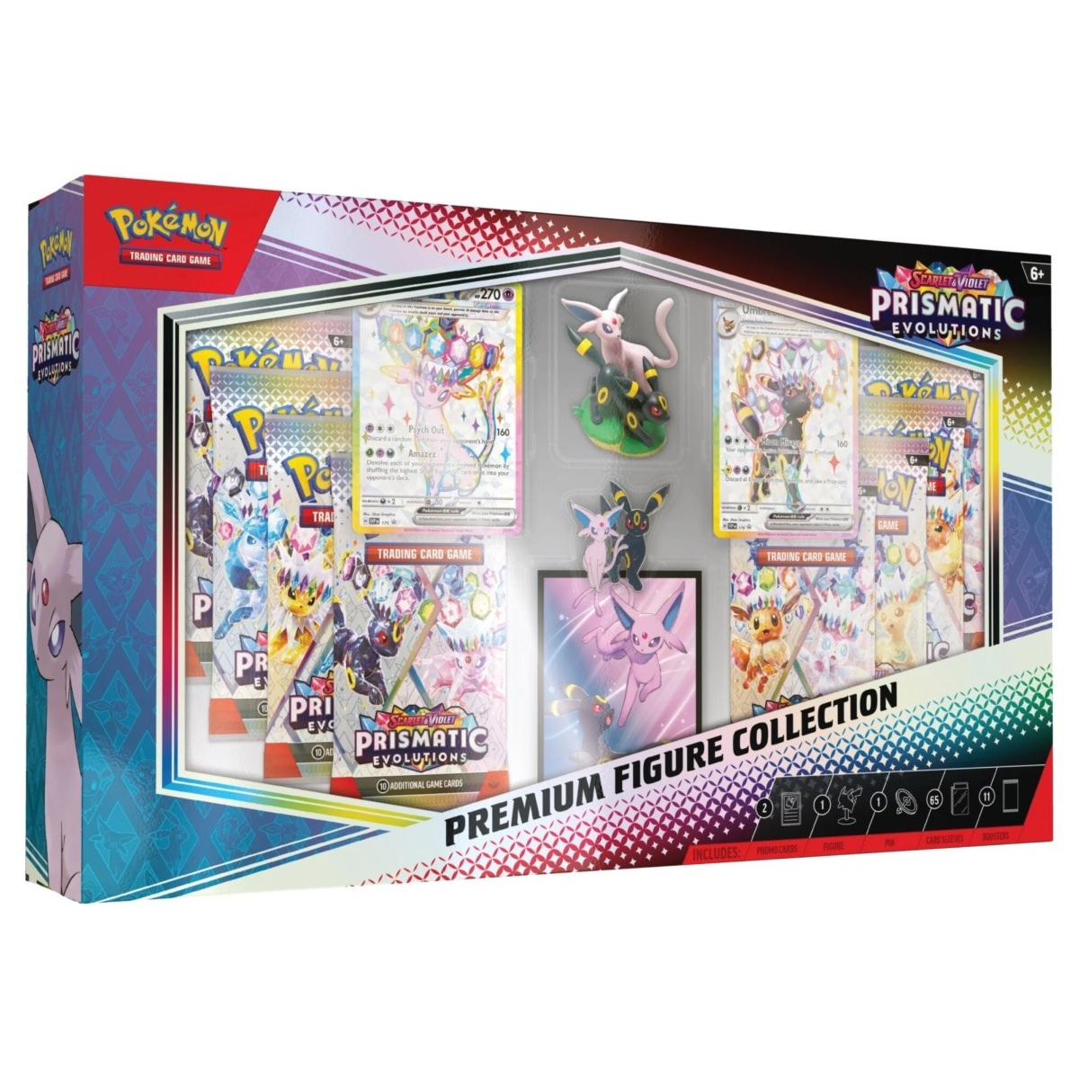 Pokémon - Scarlet & Violet - Prismatic Evolutions Figure Collection (EN)