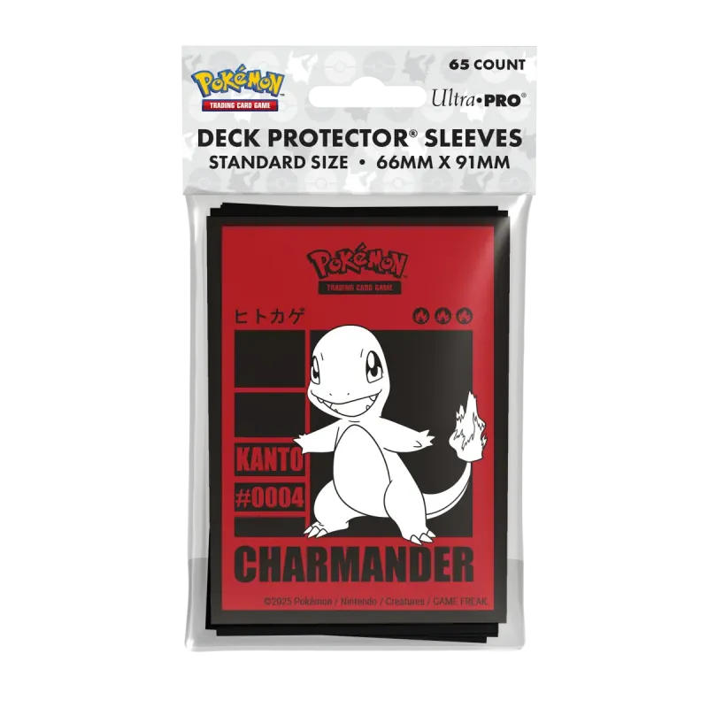 Ultra Pro - Charmander Protector Sleeves (65 Stk.)