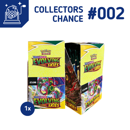 Collector's Chance - #002 - Pokémon Evolving Skies 18 Booster Display