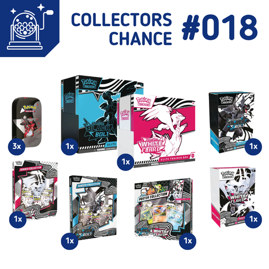 Collector's Chance #018 Pokémon Black Bolt & White Flare Produkte
