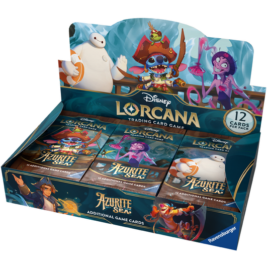 Disney Lorcana Set 6 Azurite Sea Display Box