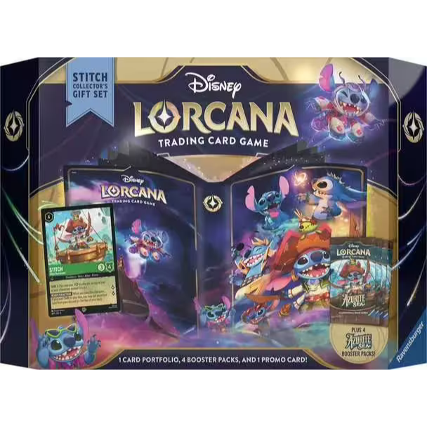 Disney Lorcana Set 6 Azurite Sea Stitch Collector's Gift Set Front