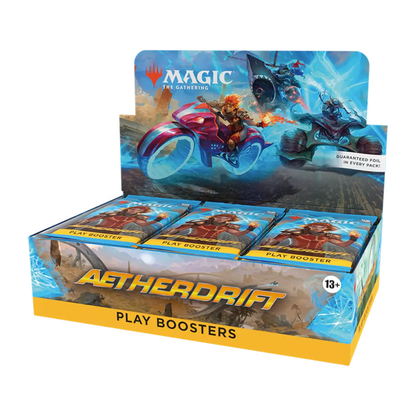 Magic: The Gathering Aetherdrift Play Booster Display Content