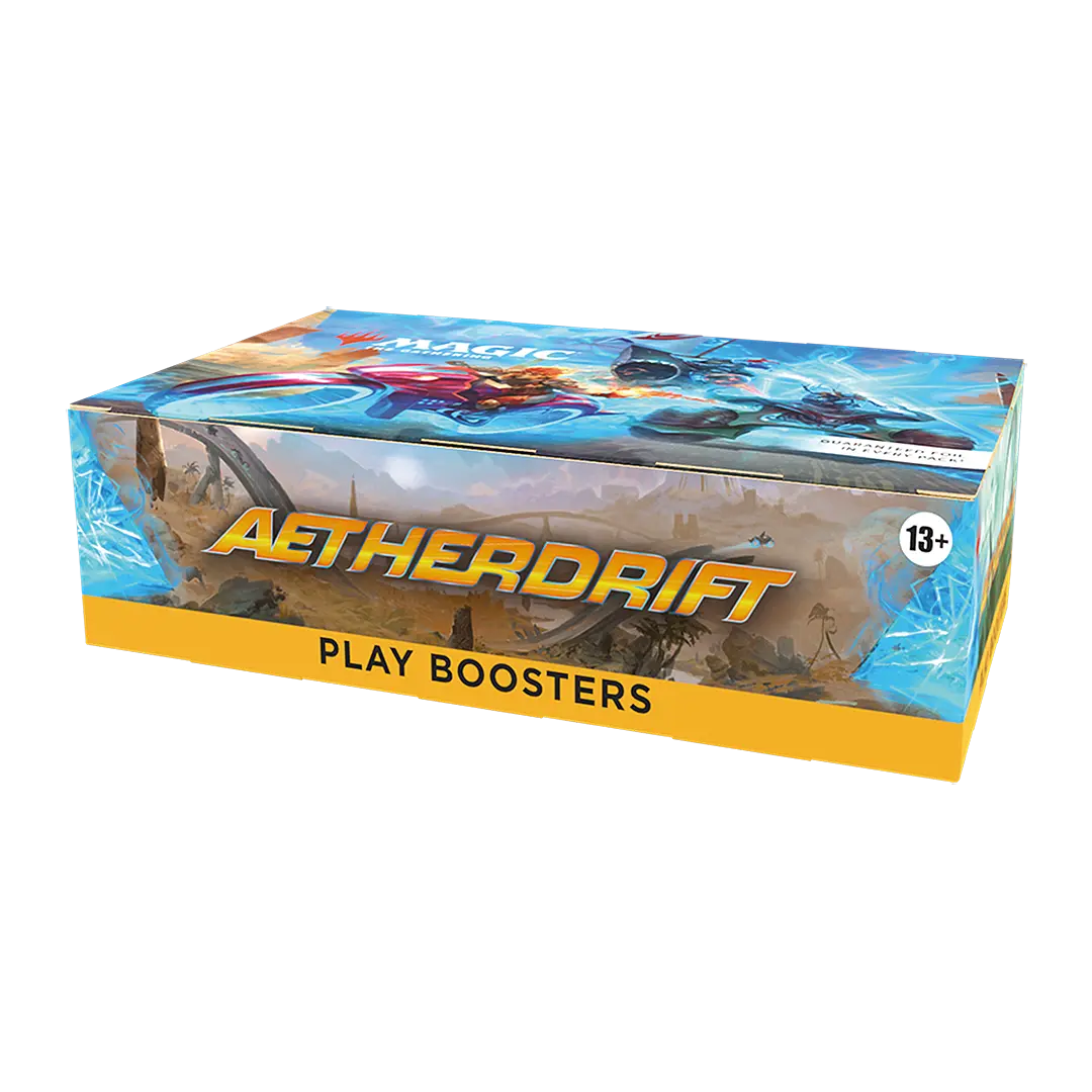 Magic: The Gathering Aetherdrift Play Booster Display Front