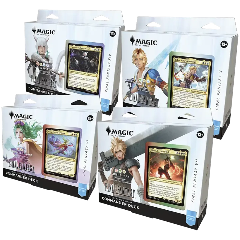 Magic: The Gathering Final Fantasy Commander Decks: Collector's Edition