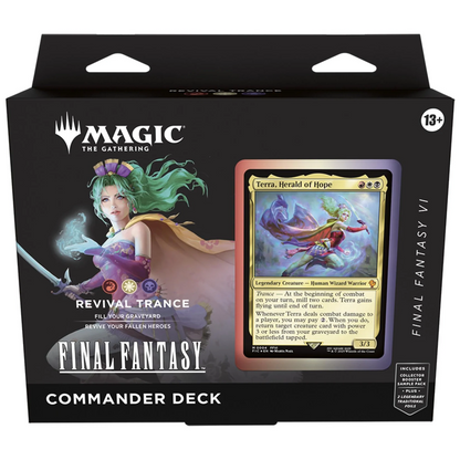 Magic: The Gathering - Final Fantasy Commander Decks Revival Trance