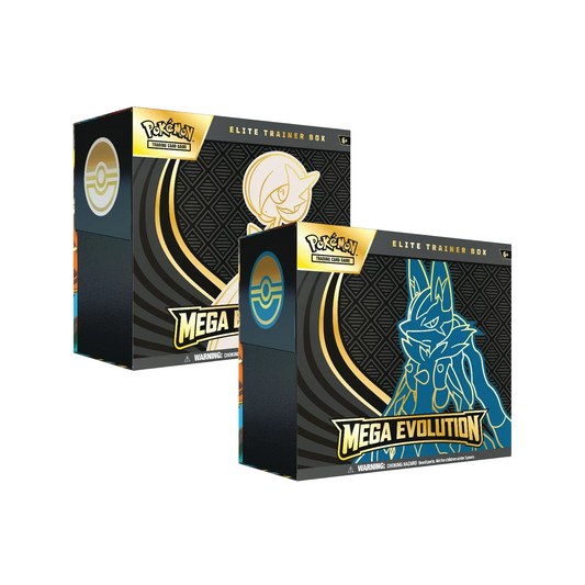 Pokémon Mega Evolution Elite Trainer Box Lucario and Gardevoir