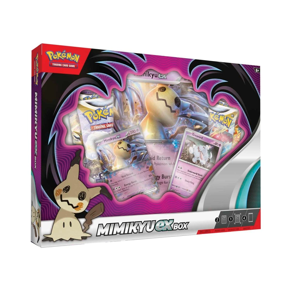 Pokémon Mimikyu ex Box Front