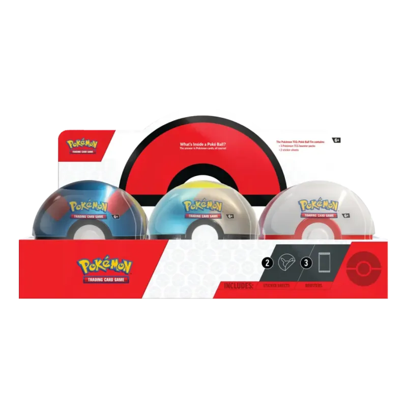 Pokémon Pokéball Tin Herbst 2024 Front