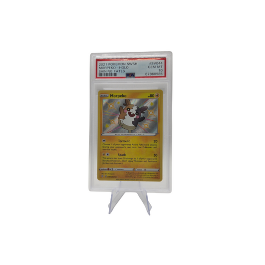 Pokémon PSA 10 Gem Mint Morpeko Holo (SV044/SV122) Front