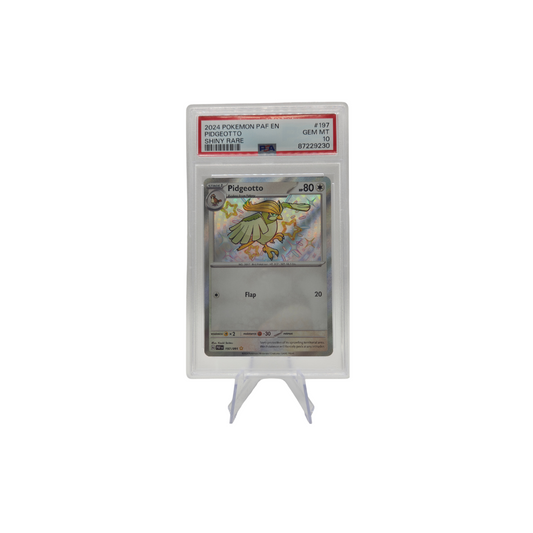 Pokémon PSA 10 Gem Mint Pidgeotto (PAF 197/091) Front