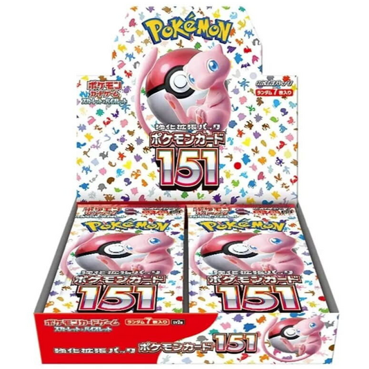 Pokémon Scarlet & Violet 151 Booster Display 