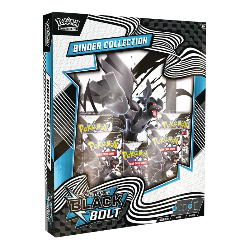 Pokémon Scarlet & Violet  Black Bolt Binder Collection