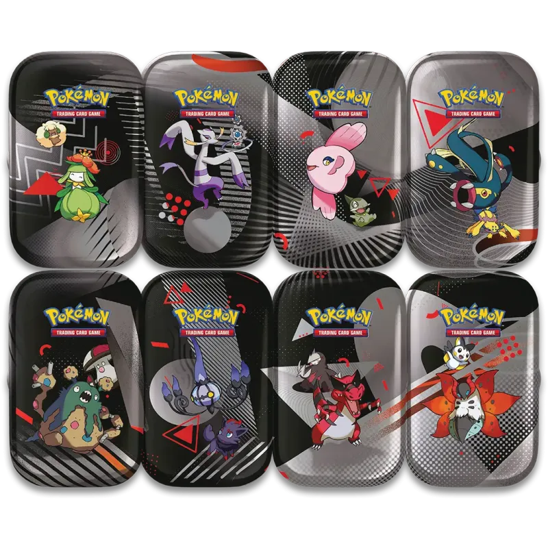 Pokémon Scarlet & Violet Black Bolt und White Flare Mini Tin