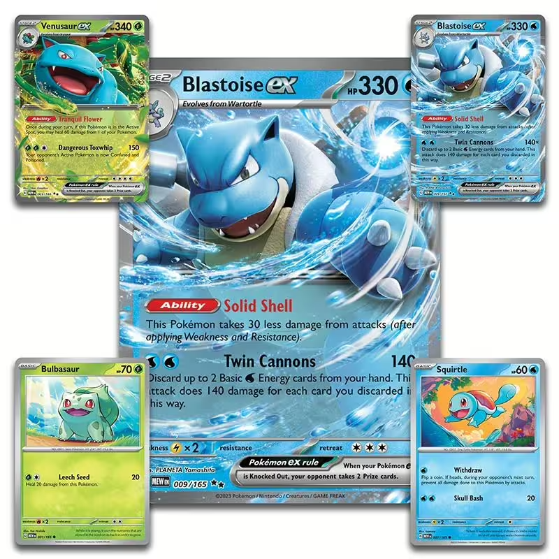 Pokémon Scarlet & Violet Blooming Waters Premium Collection Promo Cards