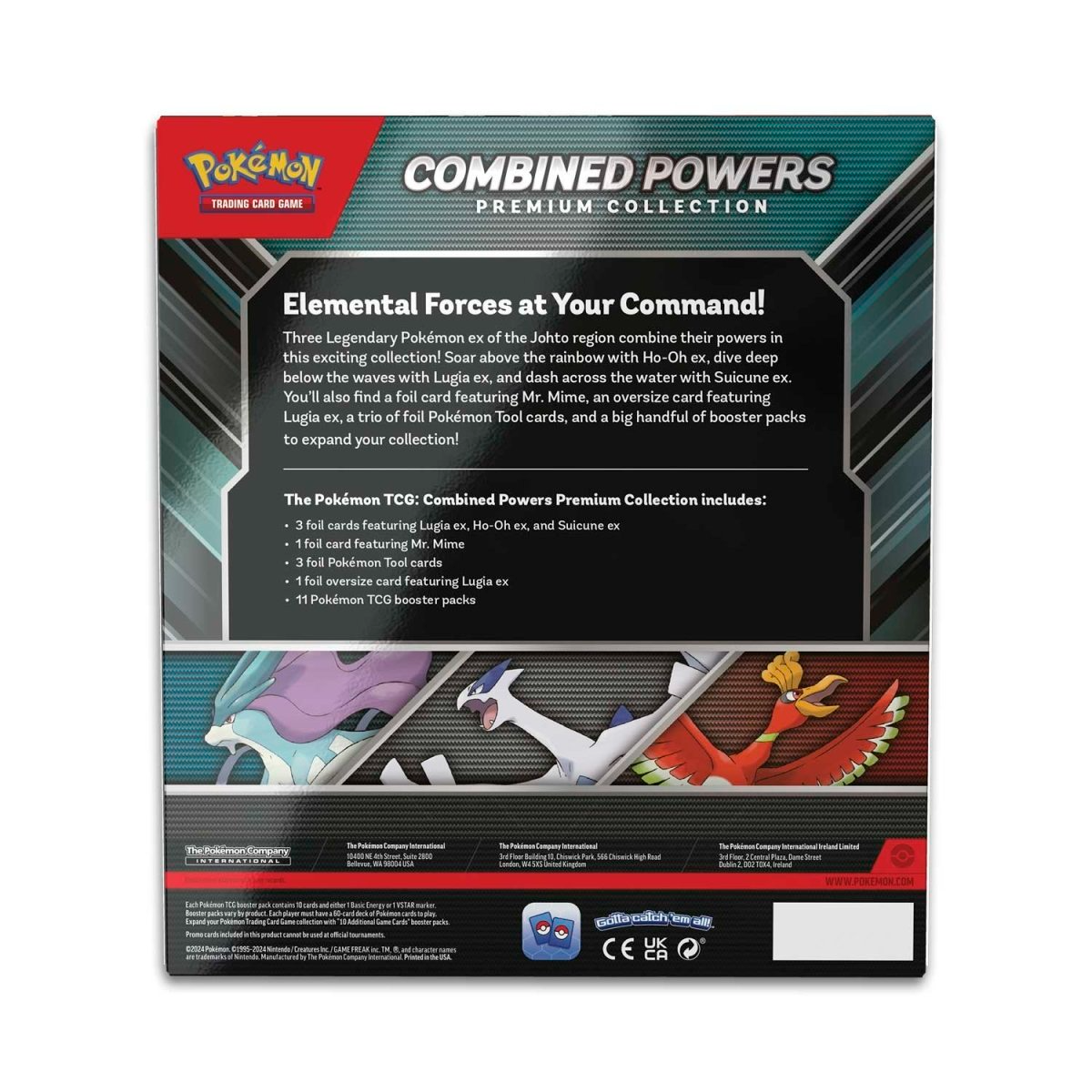 Pokémon Scarlet & Violet Combined Powers Premium Collection Back