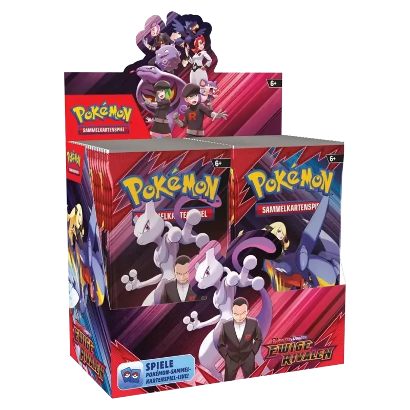 Pokémon Scarlet & Violet Destined Rivals Booster Display