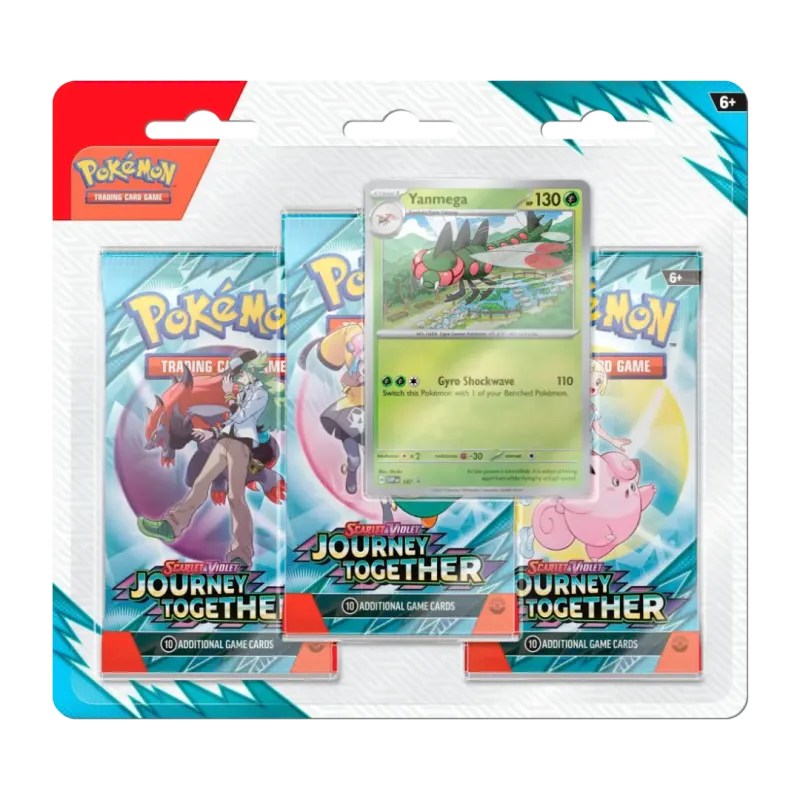 Pokémon Scarlet & Violet Journey Together 3er Blister Yanmega