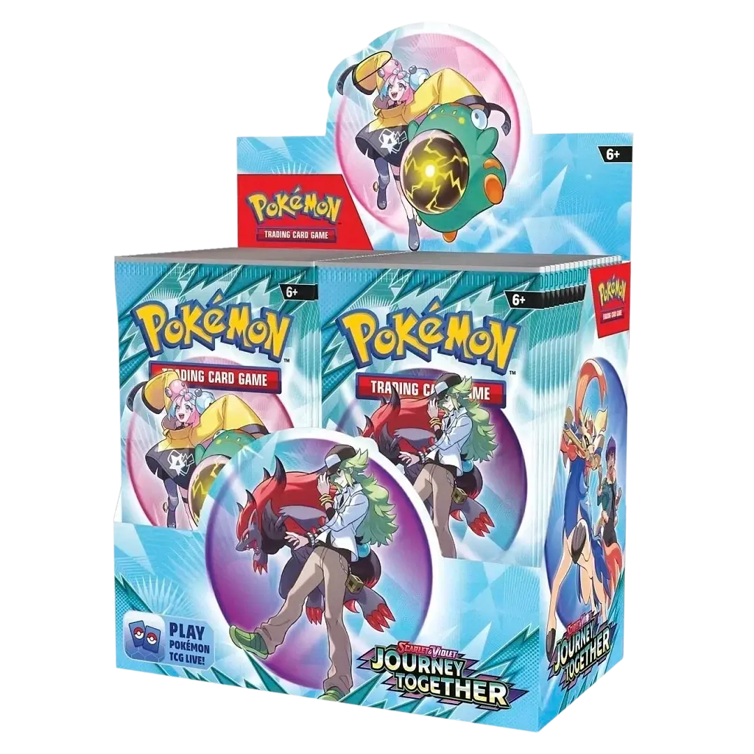 Pokémon Scarlet & Violet Journey Together Booster Display