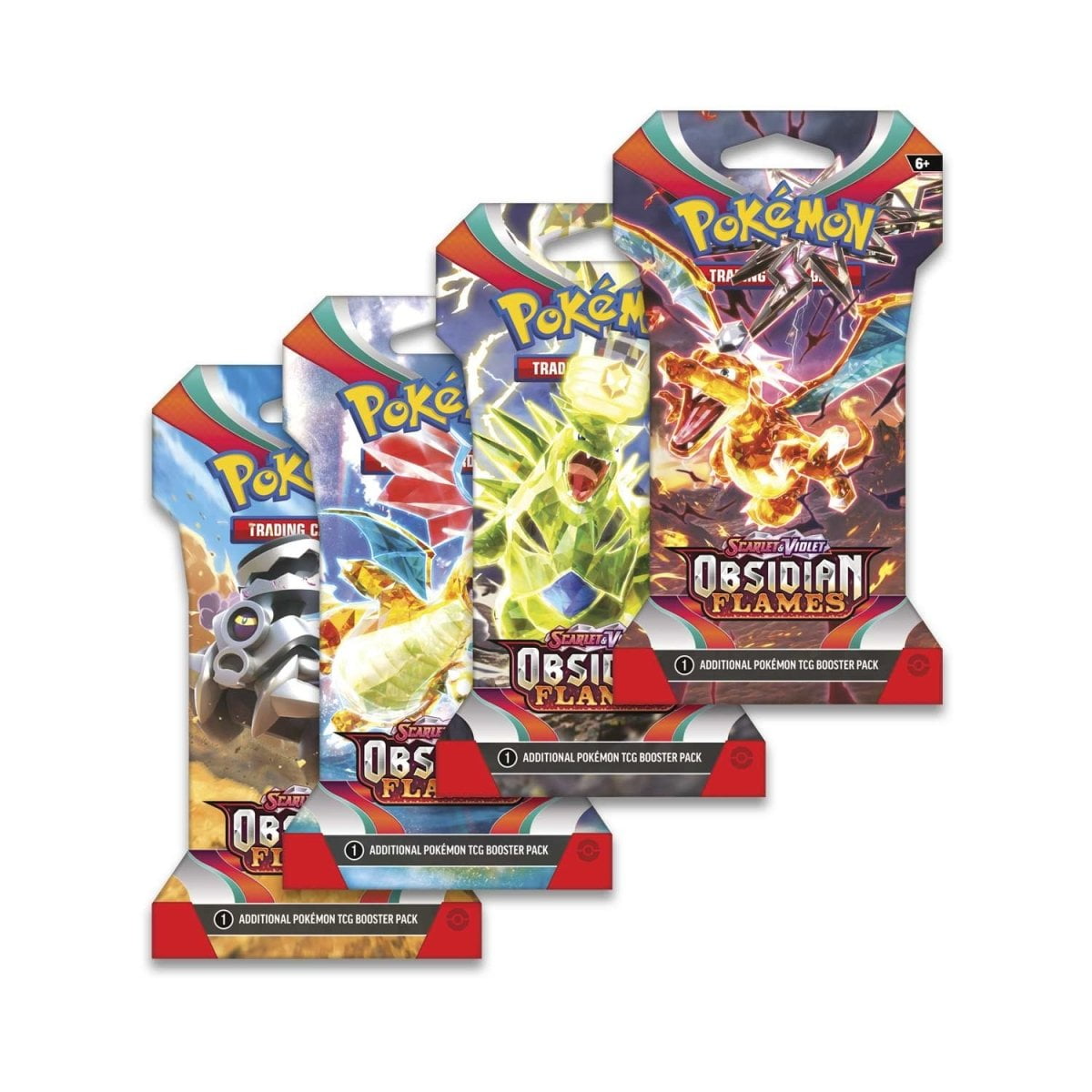 Pokémon Scarlet & Violet Obsidian Flames Sleeved Booster Pack