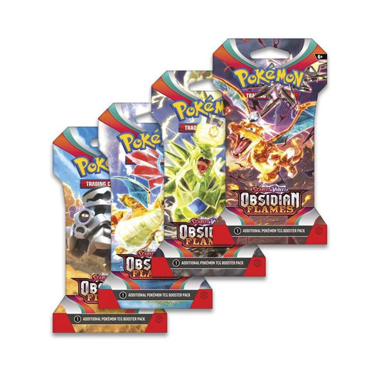 Pokémon Scarlet & Violet Obsidian Flames Sleeved Booster Pack