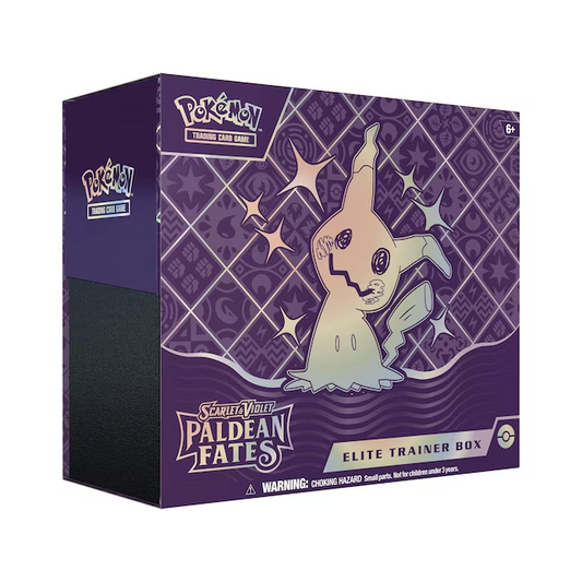 Pokémon Scarlet & Violet Paldean Fates Elite Trainer Box Front