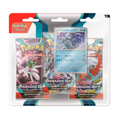 Pokémon Scarlet & Violet Paradox Rift 3er Blister Arctibax