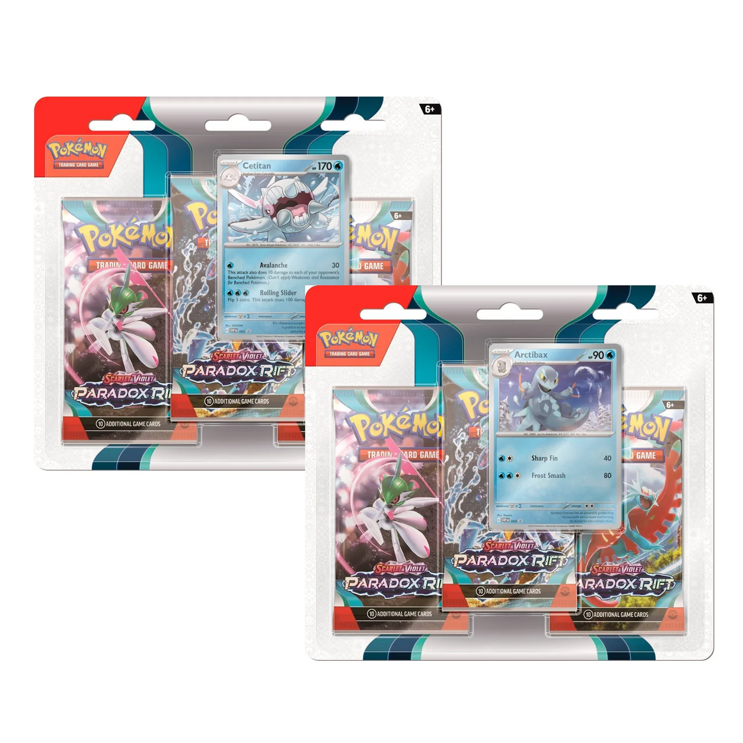 Pokémon Scarlet & Violet Paradox Rift 3er Blister