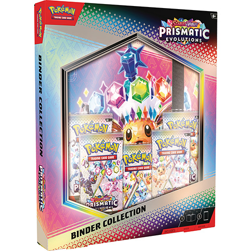 Pokémon Scarlet & Violet Prismatic Evolutions Binder Collection