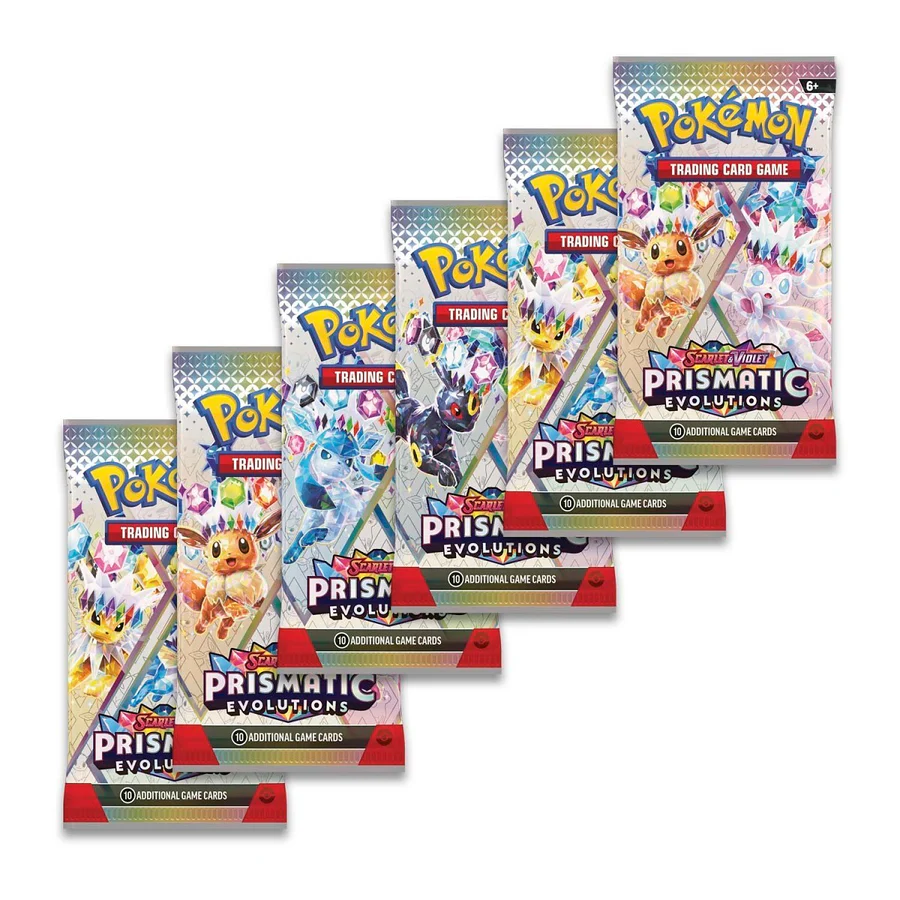 Pokémon - Scarlet & Violet - Prismatic Evolutions Booster Bundle Content