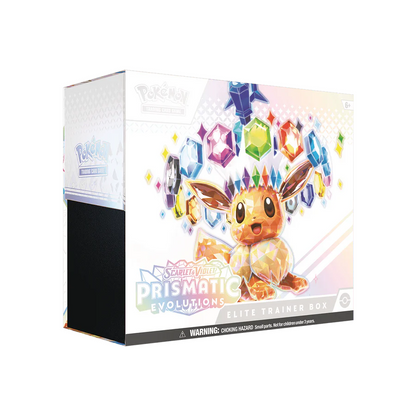 Pokémon Scarlet & Violet Prismatic Evolutions Elite Trainer Box