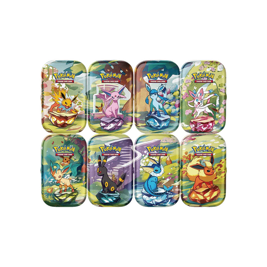 Pokémon Scarlet & Violet Prismatic Evolutions Mini Tin