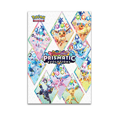 Pokémon Scarlet & Violet Prismatic Evolutions Poster Collection Content