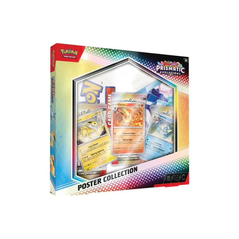 Pokémon Scarlet & Violet Prismatic Evolutions Poster Collection